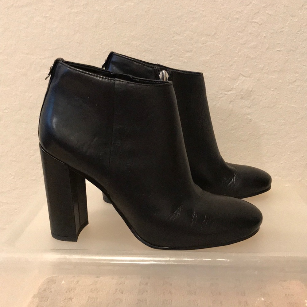 Sam Edelman black ankle booties
